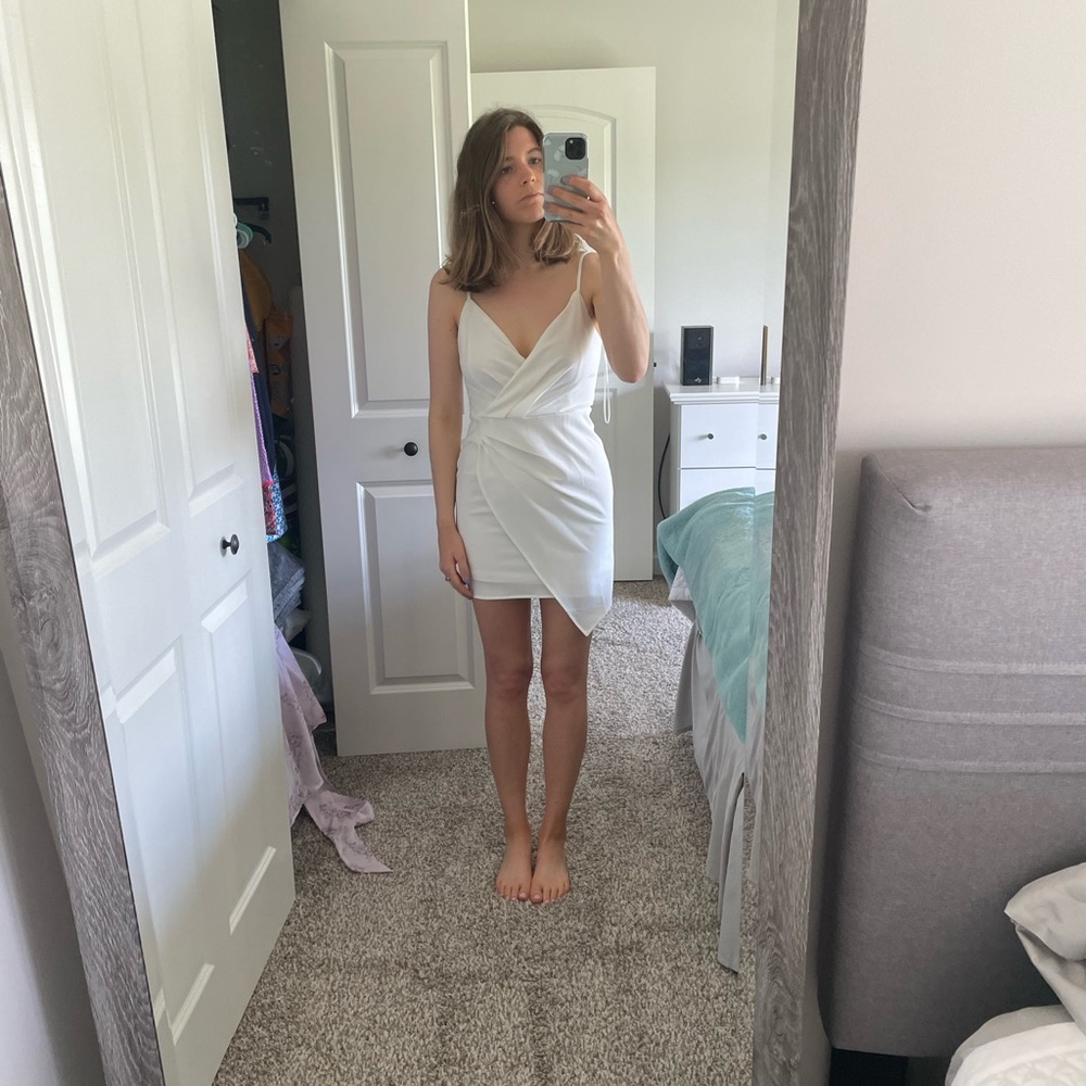 White dress